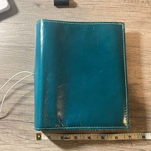 Foxy Fix  Personal Wide Ring leather planner